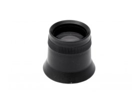 Hodinářská lupa se skleněnou čočkou KINEX 6x, 24mm
