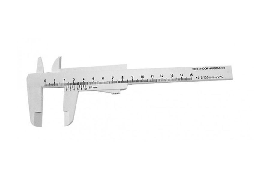 Posuvné měřítko plastové KINEX - HOBBY 150/40