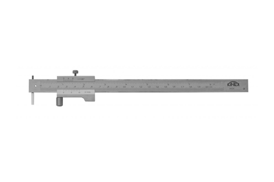 Posuvné měřítko rýsovací KINEX 200mm s&nbsp;výměnným hrotem