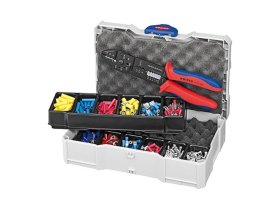 Souprava kabelových koncovek+kleště 9722240, Knipex