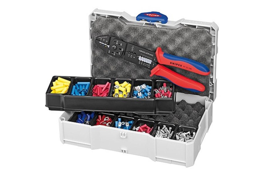 Souprava kabelových koncovek+kleště 9722240, Knipex