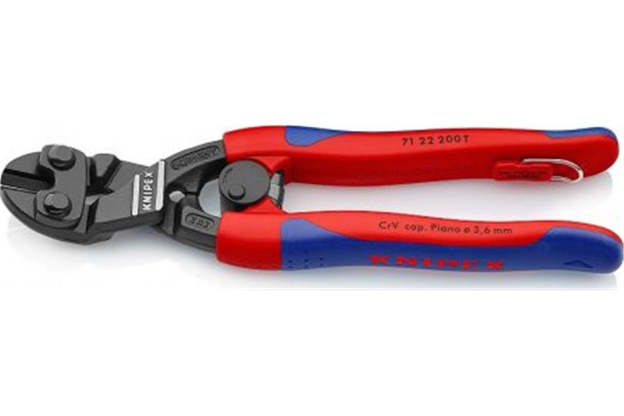 Kleště štípací boční na čepy - CoBolt Knipex 7122200T