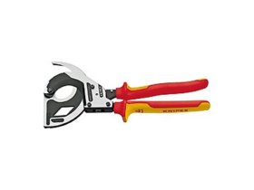 Kleště na kabely ráčnové VDE, Knipex