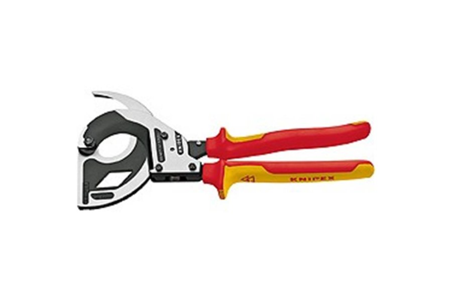 Kleště na kabely ráčnové VDE, Knipex