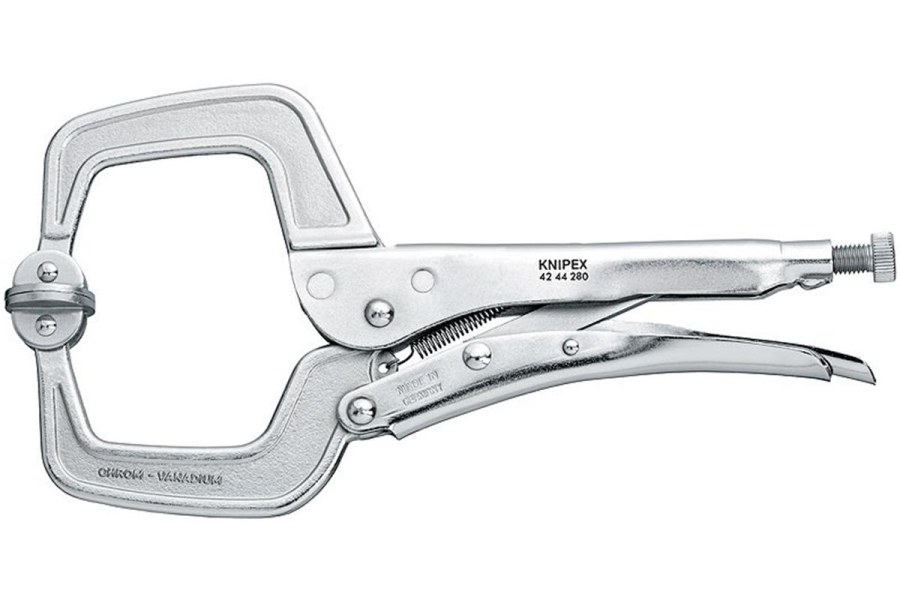 Kleště samosvorné s&nbsp;pákovým mechanizmem pro svařování 280mm Knipex 4244280