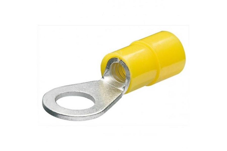 Kabelová oka, kruhová izolovaná, červená/200ks, Knipex