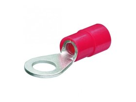 Kabelová oka, kruhová izolovaná, červená/200ks, Knipex 1252