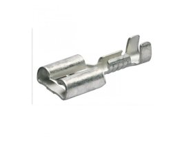 Ploché zásuvkové koncovky bez izolace/100ks, Knipex