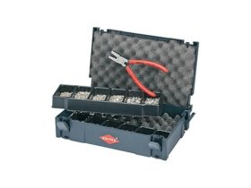 Knipex Souprava kabelových koncovek s&nbsp;kleštěmi 145 mm v&nbsp;boxu
