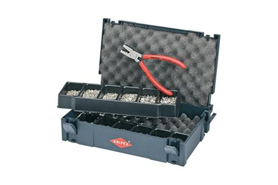 Knipex Souprava kabelových koncovek s&nbsp;kleštěmi 145 mm v&nbsp;boxu
