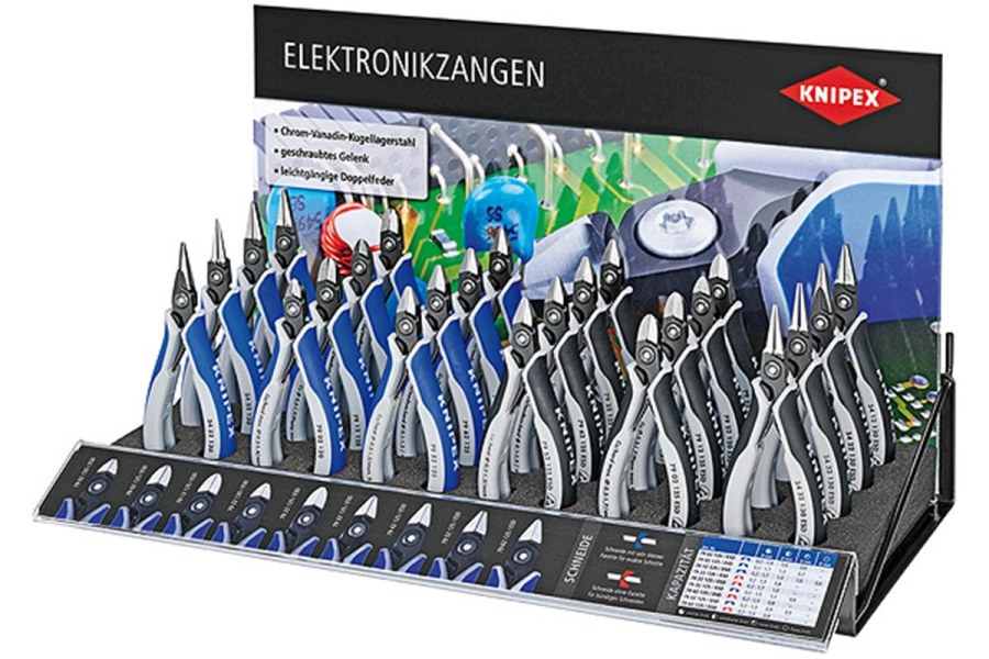 Stojánek prodejní pro kleště na elektroniku, prázdný Knipex 0019342V01