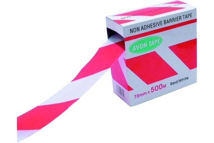 Páska zvýrazňovací červená/bílá Avon