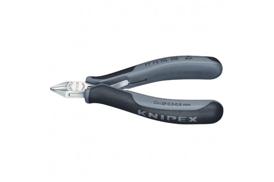Boční štípačky pro elektroniku ESD, Knipex - 