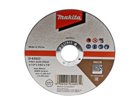 Řezný kotouč na nerez, 115 x 1.2 x 22,23 mm Makita