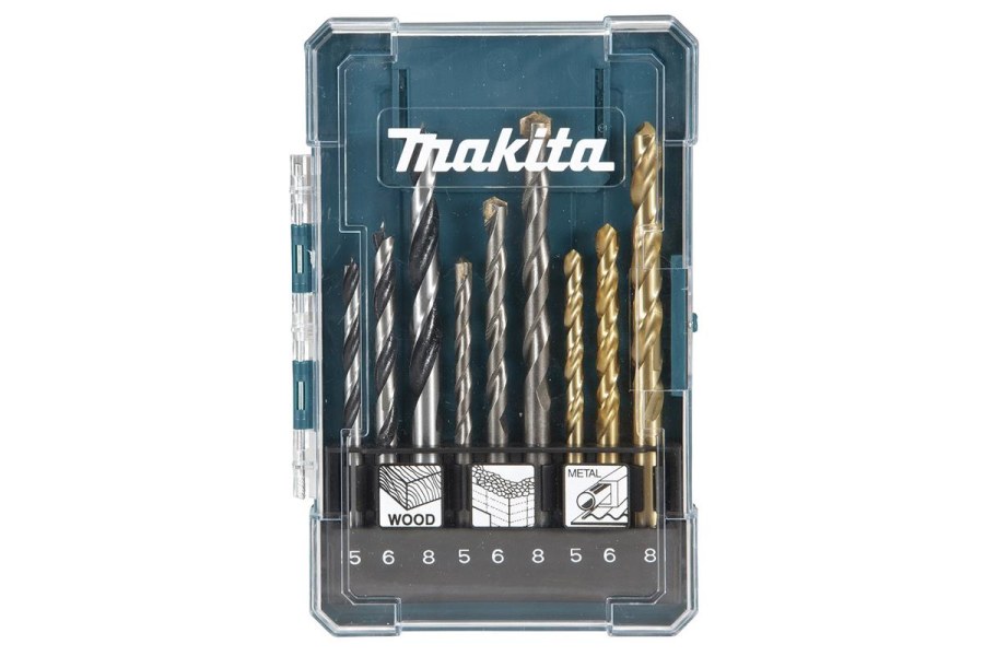 Sada vrtáků 9 ks 5,6,8mm Makita