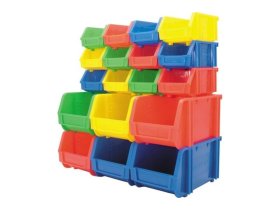 Pořadač plastový žlutý 130x85x53mm MATLOCK