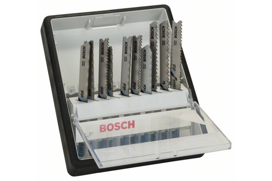 Sada pilových plátků Bosch Robust Line Metal Expert, se stopkou T. 10-dílná