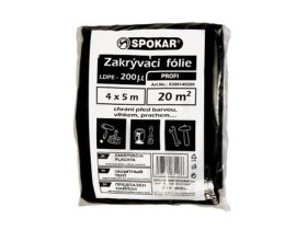 Zakrývací fólie 4x5m LDPE - 200MY