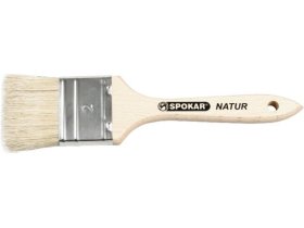 Štětec plochý vel. 0,5" NATUR SPOKAR