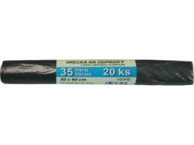 Sáčky na odpadky 35L - 50ks, HDPE SPOKAR