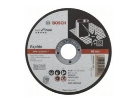 Dělicí kotouč rovný Best for Inox - Rapido Long Life - A 60 W BF 41, 125 mm, 22,23 mm, 1,0 mm BOSCH