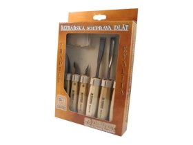 Sada řezbářských dlát 6-dílná WOOD LINE STANDARD Narex