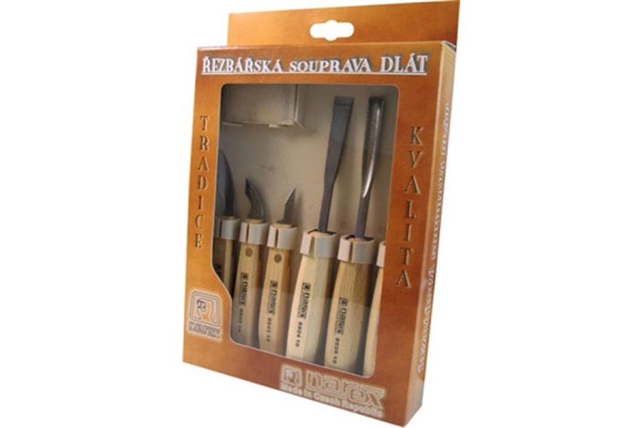 Sada řezbářských dlát 6-dílná WOOD LINE STANDARD Narex