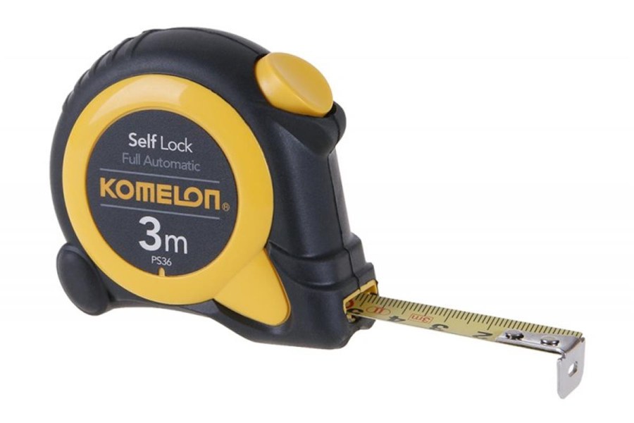 Svinovací metr KMC 3036 SELF LOCK PS36 3mx16mm KOMELON