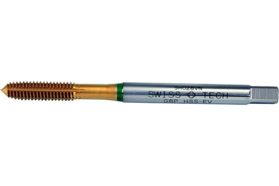 Závitník tvářecí M8 x 1,25 TiN HSS-EV Swiss+Tech