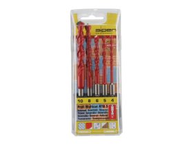 ALPEN HM-univerzální vrták sada Profi-Multicut 1/4"šestihr.dřík 4-10 mm 5-dílná ALPEN