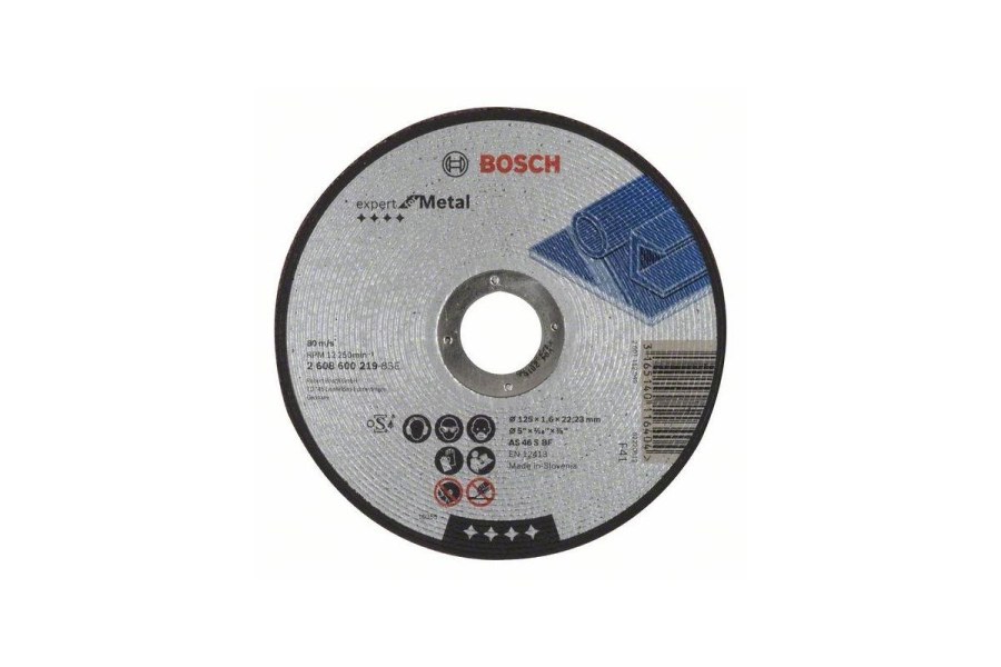 Kotouč 125x 1,6x22 kov Bosch 2.608.600.219