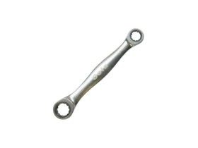 Ráčnový oboustranný očkový klíč 14x19mm Gola