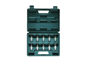 10-dílná Sada hlavic torx 1/2" zástrčných Gola