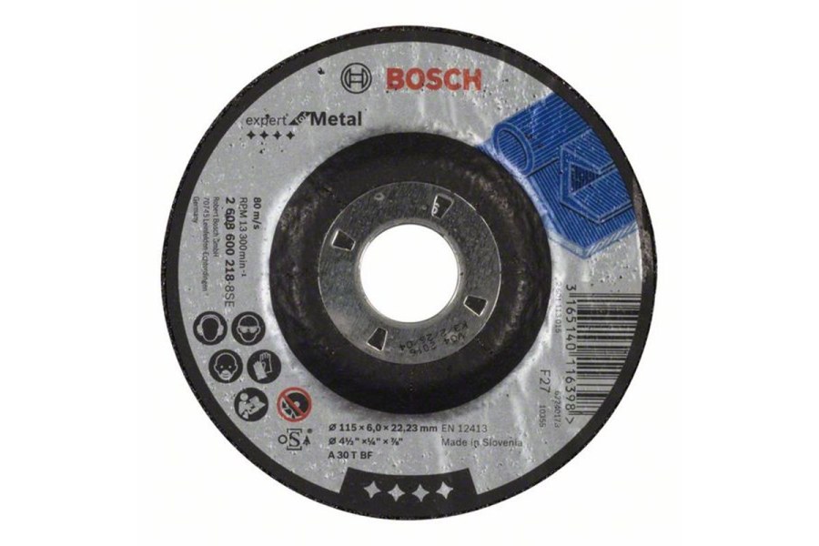 Bosch Hrubovací kotouč profilovaný Expert for Metal A 30 T BF, 115 mm, 6,0 mm