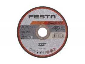 Kotouč řezný kov 125x2.5x22.2 FESTA INDUS(D