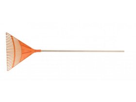 Hrábě plastové 60cm 24z s&nbsp;násadou 160cm Festa 61132