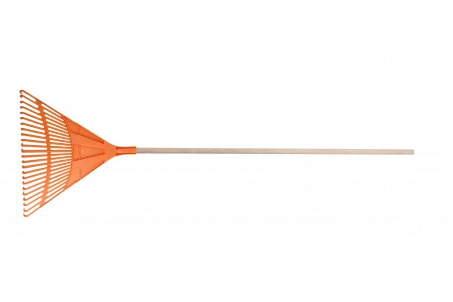 Hrábě plastové 60cm 24z s&nbsp;násadou 160cm Festa 61132