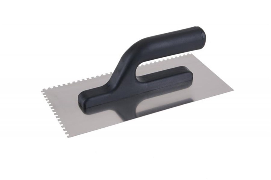 Hladítko zuby 270x125e4 - INOX