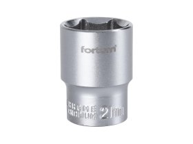 Hlavice nástrčná 1/2", 21mm, L 38mm (4700421) FORTUM