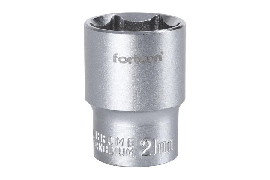 Hlavice nástrčná 1/2", 21mm, L 38mm (4700421) FORTUM
