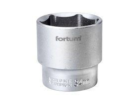 Hlavice nástrčná 1/2", 34mm, L 44mm (4700434) FORTUM