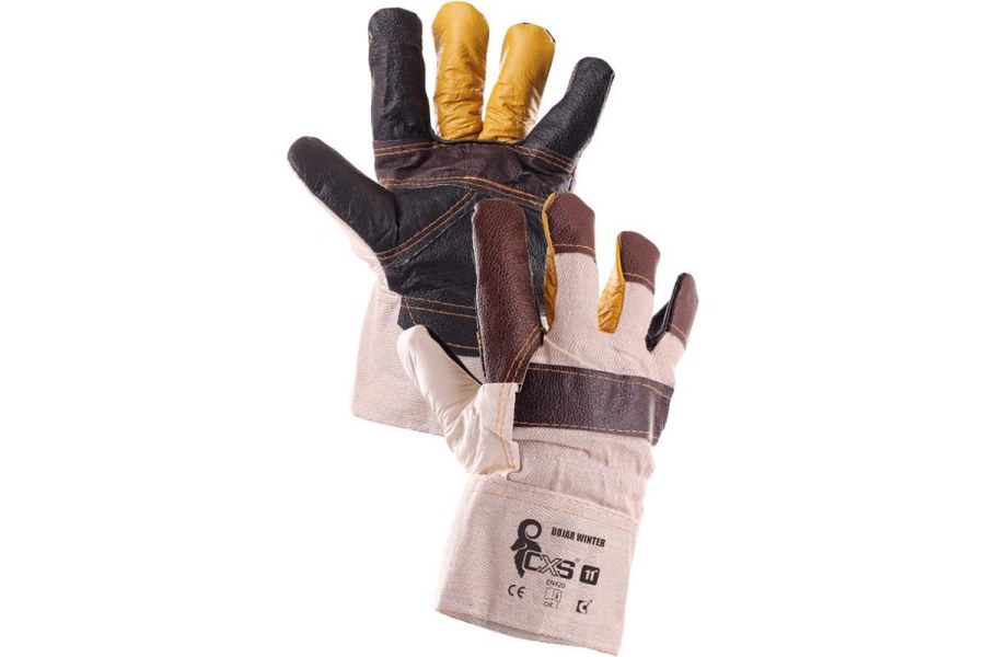 Kombinované zimní rukavice BOJAR WINTER, vel. 11 (3700-003-000-11) Canis Safety