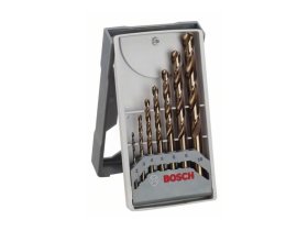 Bosch 7dílná sada vrtáků do kovu Mini X-Line HSS-Co, 135° 2; 3; 4; 5; 6; 8; 10 mm