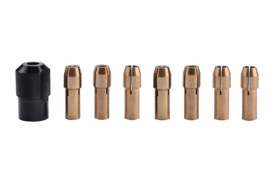 Kleštiny, sada 8ks, ?1-1,6-2-2,3-3-2x3,2mm, hlavice M8x0,75 (404191) EXTOL CRAFT