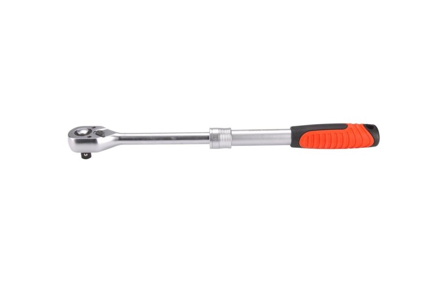 Ráčna teleskopická, 45 zubů, 1/2", L 290-430mm, CrV (8816420) EXTOL PREMIUM