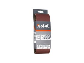 Plátna brusná nekonečný pás, bal. 3ks, 75x457mm, P60 (8803506) EXTOL PREMIUM