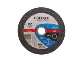 Kotouč řezný na ocel/nerez, O 150x1,0x22,2mm (8808105) EXTOL PREMIUM