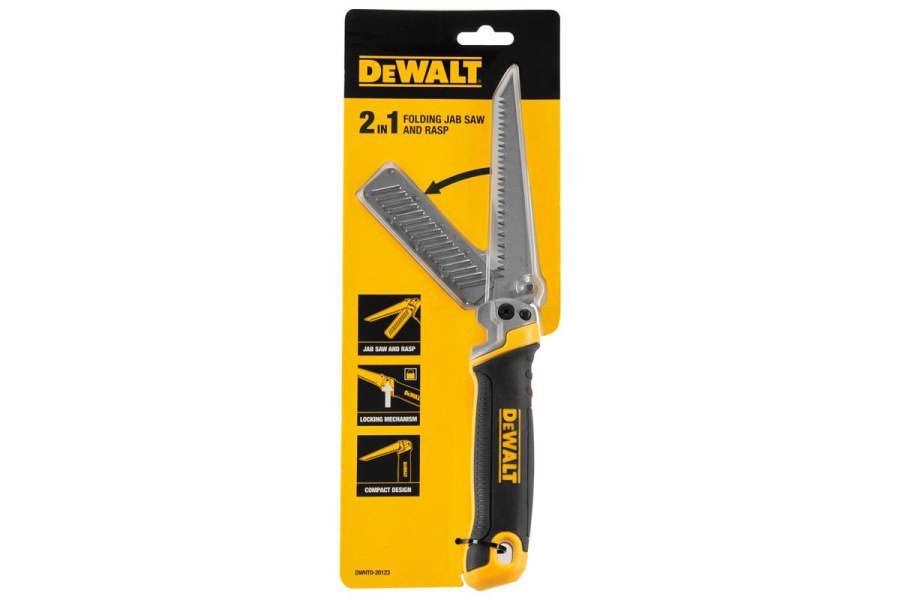 Sklápěcí pila ocaska s&nbsp;rašplí DeWalt DWHT0-20123