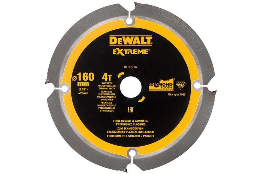 Kotouč 160 x 20, 4 zuby DeWalt DT1470-QZ