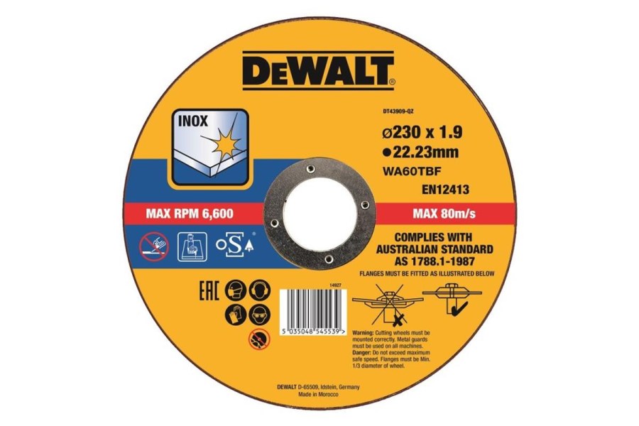 Řezný kotouč rovný Dewalt